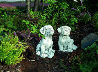 Garden Decoration Dog Patio Stone Figures Figure Decorative Statue